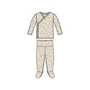 Riley 2 Piece Wrap Top and Pant Set - 2 of 3