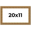 PosterPalooza | Sculpted Black Picture Frame - UV Acrylic, Backing Board, Hanging Hardware Included - 2 of 4