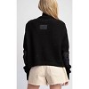 Women's Elbow Patch Cardigan With Pocket Sweater - ee:some - 2 of 4