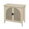 ORRD American 2-Door 3-Drawer Accent Cabinet with Hollowed Door, Adjustable Shelf & Anti-Tip Lock for Living Room, Bedroom - 4 of 4
