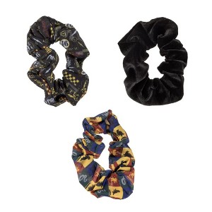 Harry Potter Wizarding World s AOP 3-Pack Women's Scrunchies - 1 of 4