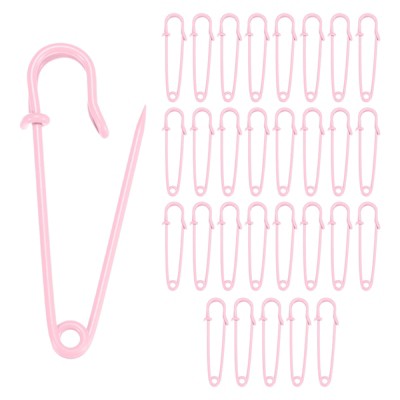 Unique Bargains Sewing Upholstery Spring Lock Blanket Bulk Large Safety Pins 30 Pcs