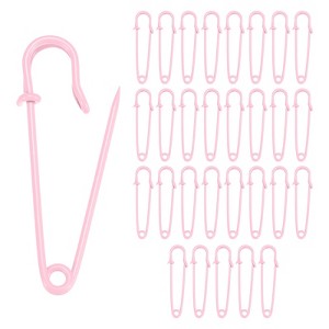 Unique Bargains Sewing Upholstery Spring Lock Blanket Bulk Large Safety Pins 30 Pcs - 1 of 4