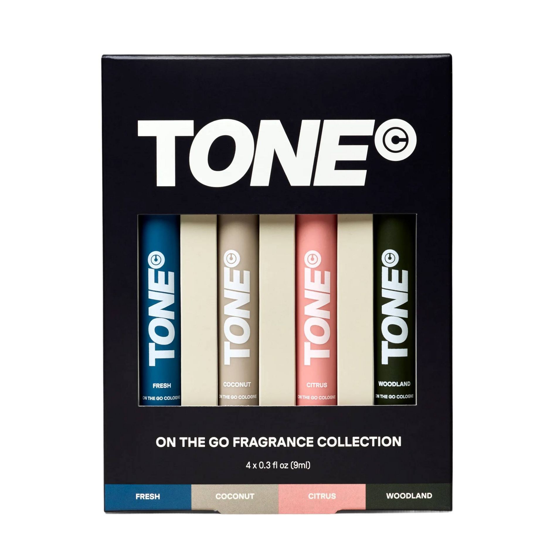 TONE by AMP Limited Edition On-The-Go Fragrance Set - 0.26oz/4ct