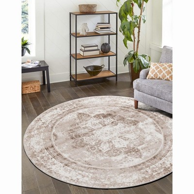 Unique Loom Sofia Salle Garnier Border Indoor Woven Area Rug