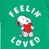 Boys' - Peanuts - Feelin Loved Short Sleeve Graphic T-Shirt - 2 of 4