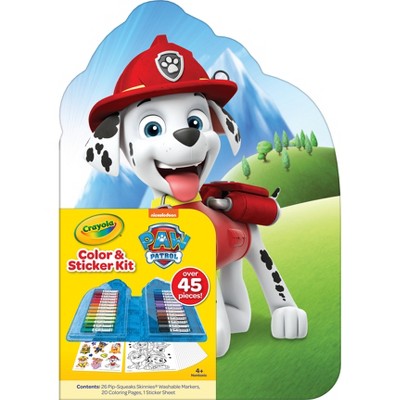 Crayola Color and Sticker Kit Paw Patrol