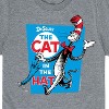Boys' - Dr. Seuss - The Cat In The Hat Book Cover Short Sleeve Graphic T-Shirt - 2 of 4