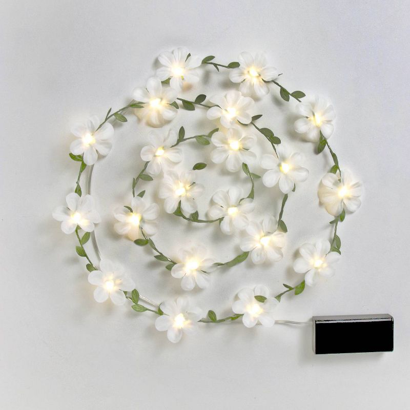 Spring Floral Fairy String LED Lights White - Spritz&#8482;, 1 of 2
