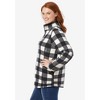 Woman Within Plus Size Microfleece Quarter-Zip Pullover - 4 of 4