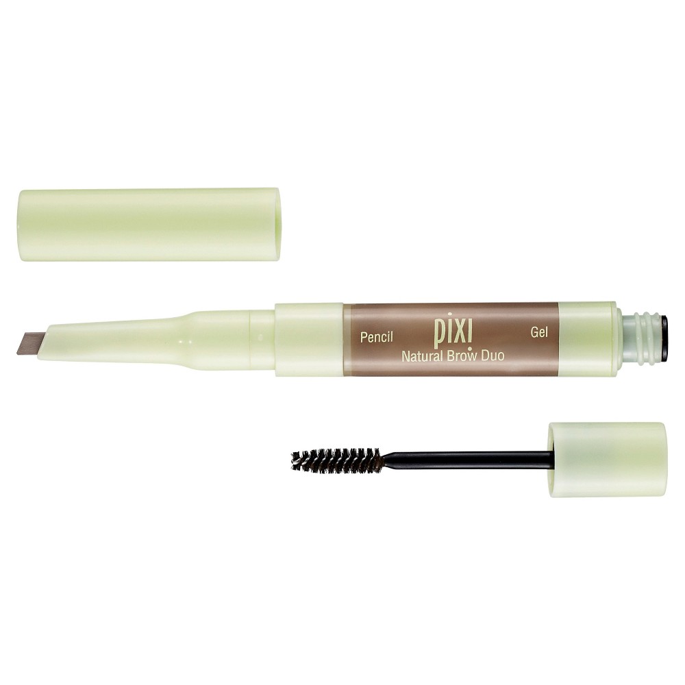 Pixi By Petra Natural Brow Duo - Brown - 0.087 fl oz