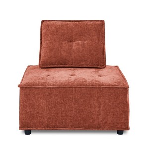 Upholstered Seating Armless Accent Chair - 1 of 4