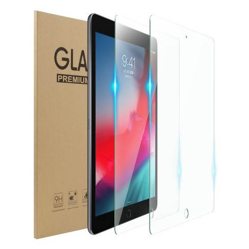 Insten 2-Pack Ultra-clear Tempered Glass Screen Protector Compatible with  Apple iPad Air 3, Pro 10.5