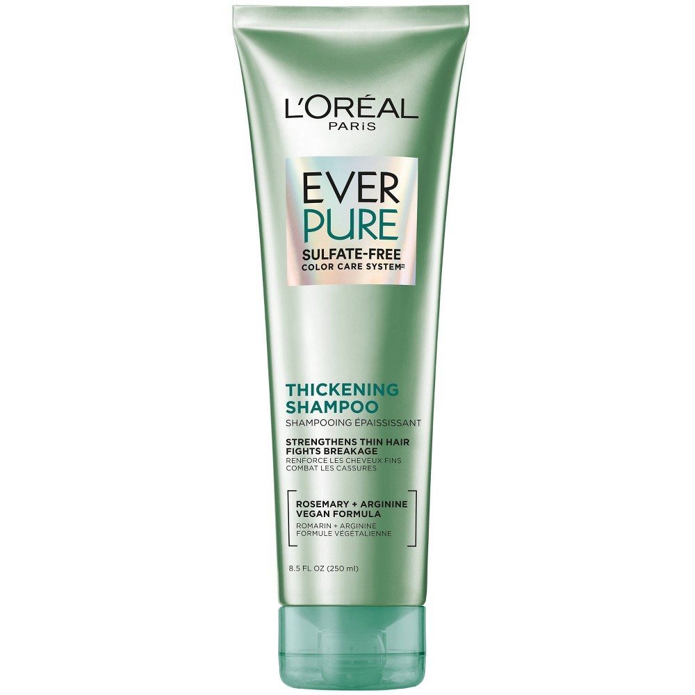 Photos - Hair Product LOreal L'Oreal Paris Ever Strong Sulfate-Free Thickening Shampoo - 8.5 fl oz 