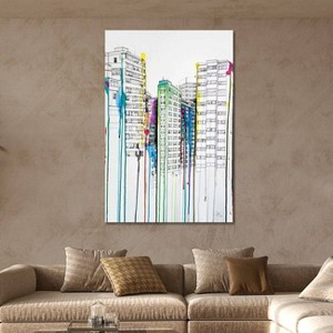 iCanvas Hold Your Breath by Marc Allante Canvas Print Wall Art - 1 of 3