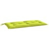 vidaXL Garden Bench Cushion Bright Green 39.4 in.x19.7 in.x2.8 in. Oxford Fabric - 2 of 4