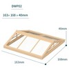 ROBOTIME Dollhouses, Triangular Roof with Dust Proof for Store DIY Miniature House Kit Accessories, Brown, 163*168*40 - 4 of 4