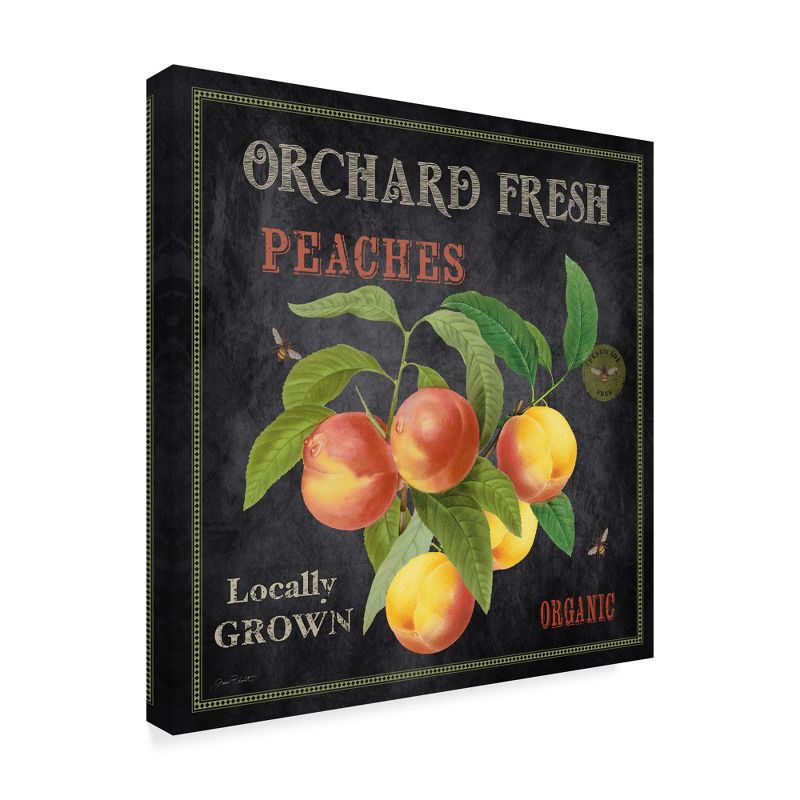 Trademark Fine Art -Jean Plout 'Orchard Fresh Peaches' Canvas Art, 1 of 4