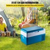 VEVOR Portable Refrigerator 23 Quart(22 Liter),12 Volt Refrigerator App Control(-4℉~68℉), Car Refrigerator Electric Compressor Cooler, White&Blue - 3 of 4