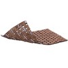 Home Mart Goods Brown Non-Slip Bottom Quick Dry Foldable Natural Bath Mat - 16.54" x 22.83" - 2 of 4