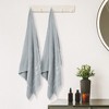 Unique Bargains Soft Highly Absorbent Quick Dry Bath Towels 2 Pcs - 4 of 4