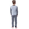 Harry Potter Boys' Hogwarts Crest Wizarding World Sleep Pajama Set Grey - 2 of 4