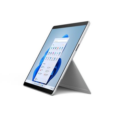 Microsoft Surface Pro X 13" Wi-Fi Tablet Microsoft SQ2 16GB RAM 512GB SSD Platinum - Microsoft SQ2 Processor - Laptop, tablet, or studio mode