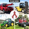 Heavy Duty Log Lifting Tongs, Red Timber Grapple Claw Hook, Claw Logging Grabber, Lumber Skidding Tool for Lifting and Moving Logs - 2 of 4