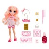 Rainbow High 11" Crystals Bella Pink Fashion Doll with Accessory Make It Kit - 2 of 4