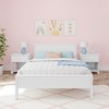 Max & Lily Full Size Bed Frame with Headboard, Solid Wood Platform Bed for Kids - 2 of 4