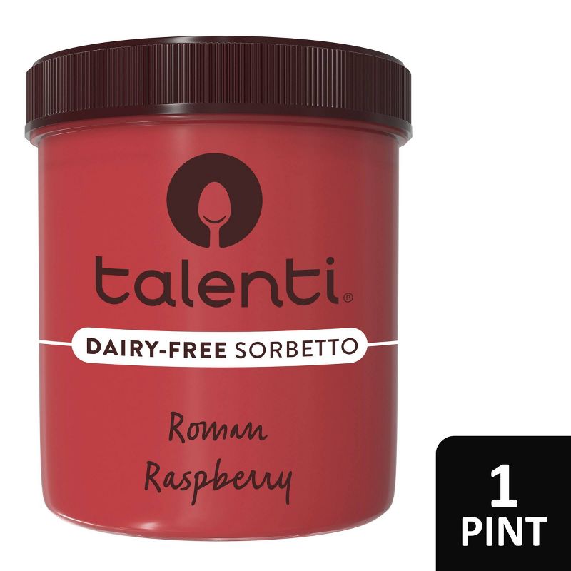 Talenti Dairy-Free Frozen Roman Raspberry Sorbetto - 16oz, 1 of 11