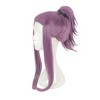 Unique Bargains Women's Wigs 16" Purple with Wig Cap - 2 of 4