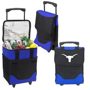 NCAA Texas University at Austin Longhorns Folding Rolling Soft Sided Cooler - 32 Can - 1 of 4