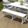 WestinTrends  Outdoor Patio Dining Bench - 2 of 4