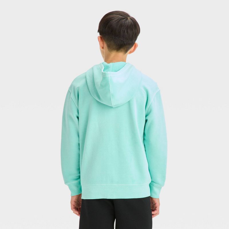 Boys' Zip-Up Hooded Sweatshirt - art class™, 3 of 5