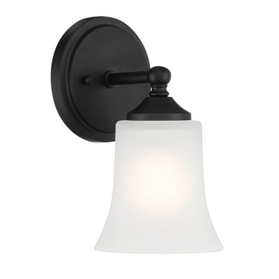Designers Fountain Bronson 1 - Light Wall Light in  Matte Black