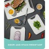 July Home Plastic Cutting Board Set of 3, Dishwasher Safe with Juice Grooves and Non-Slip - 4 of 4