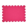 Saro Lifestyle Scalloped Hem Placemat (Set of 4) - 2 of 4