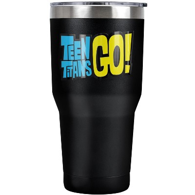 Teen Titans Go! Logo Steel Tumbler 30oz Coffee Travel Mug