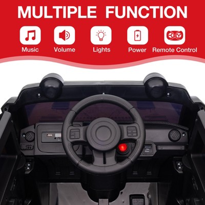 Red 12V Electric Quad Ride-On Truck with Remote Control