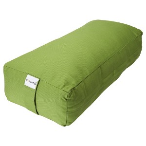 Sol Living Yoga Bolster Pillow with Removable Cover Rectangle - 1 of 4