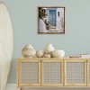 Stupell Industries Blue Greek Door, 25" x 25" - 2 of 4
