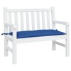 vidaXL Garden Bench Cushion Blue 39.4"x19.7"x2.8" Oxford Fabric - Ideal for Outdoor/Indoor Furniture - 2 of 4
