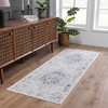 Hauteloom Akram Antrasit Flat Pile Washable Rug - 2 of 4