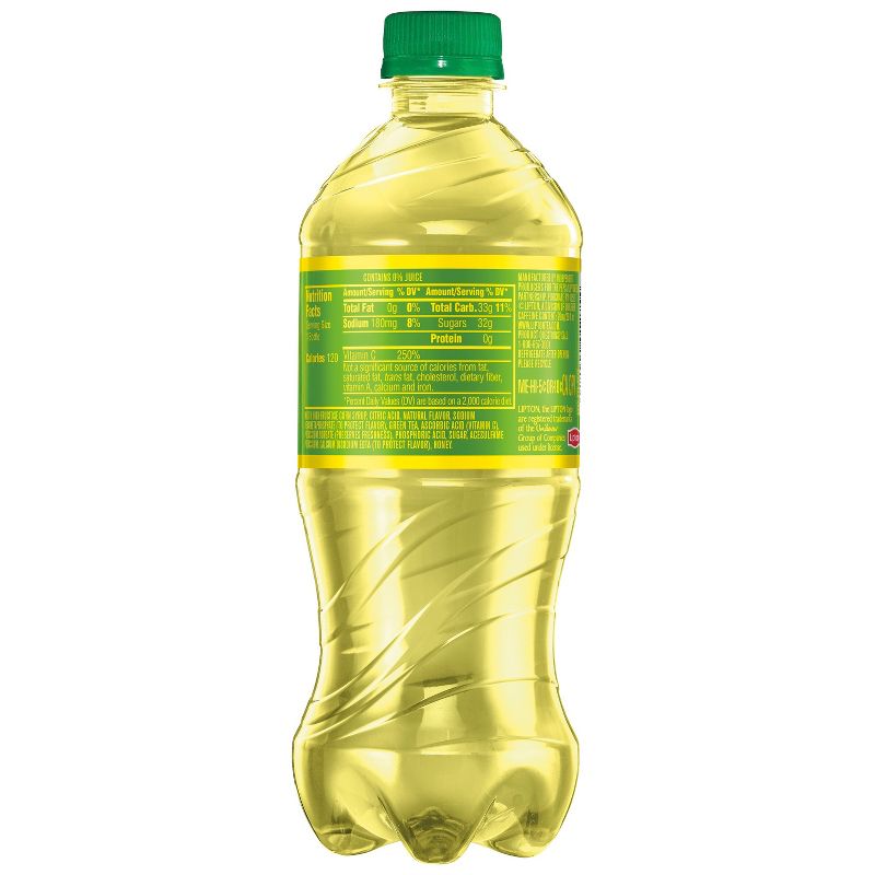Lipton Citrus Green Tea - 20 fl oz Bottle, 3 of 4
