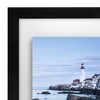 Americanflat Black Floating Frame | Displays any size photo up to 8x10 inches. Lead Free Glass. Hanging Hardware Included! - 4 of 4