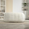 Bean Bag Lounger Modern with High Backrest and Soft Chenille for Living Room or Bedroom 63.78in Wide-3irtyhousy - 3 of 4
