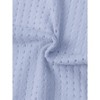 Womens Lightweight Shrugs Short Sleeve Open Front Cropped Cardigan Crochet Knit Sweater - 2 of 4