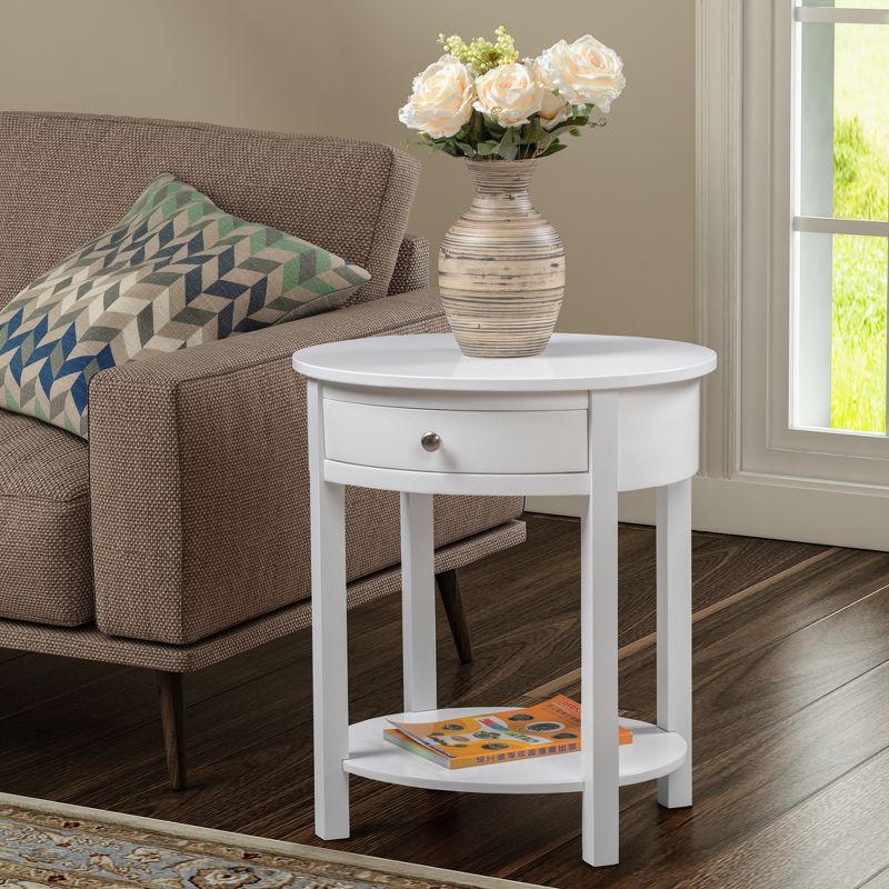 Classic Accents Cypress End Table White - Breighton Home, 3 of 6