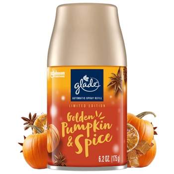 Glade Automatic Spray Air Freshener - Golden Pumpkin & Spice - 6.2oz